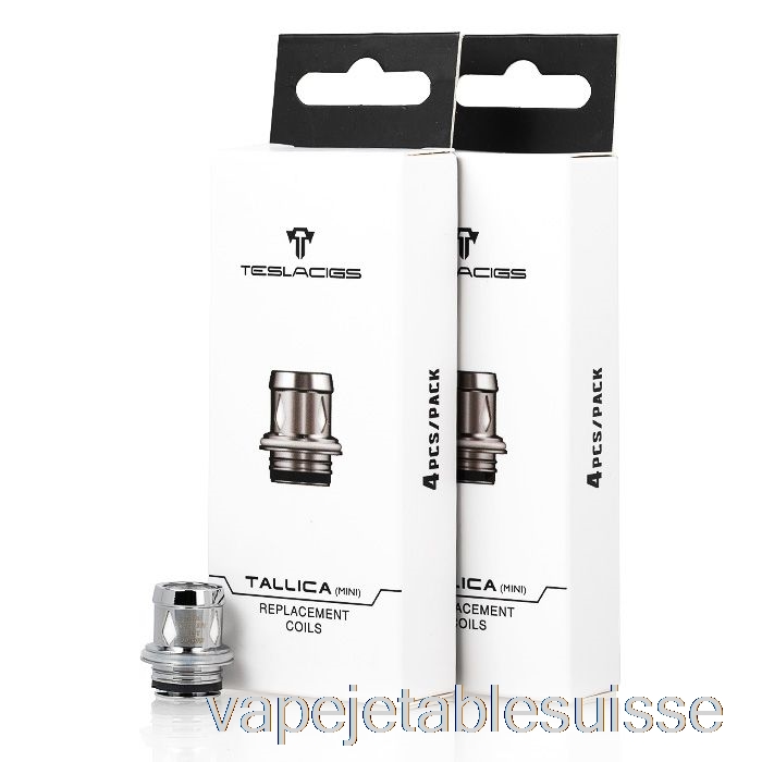 Vape Suisse Teslacigs Ts Bobines De Remplacement De Maille Tallica Bobines 0,15ohm Ts-120x